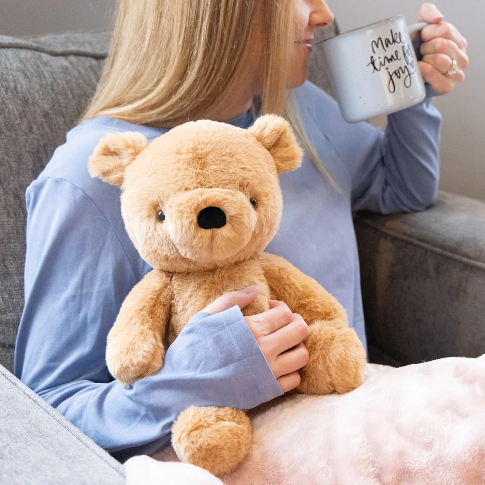 13 In. Weighted Teddy Bear - Image 2