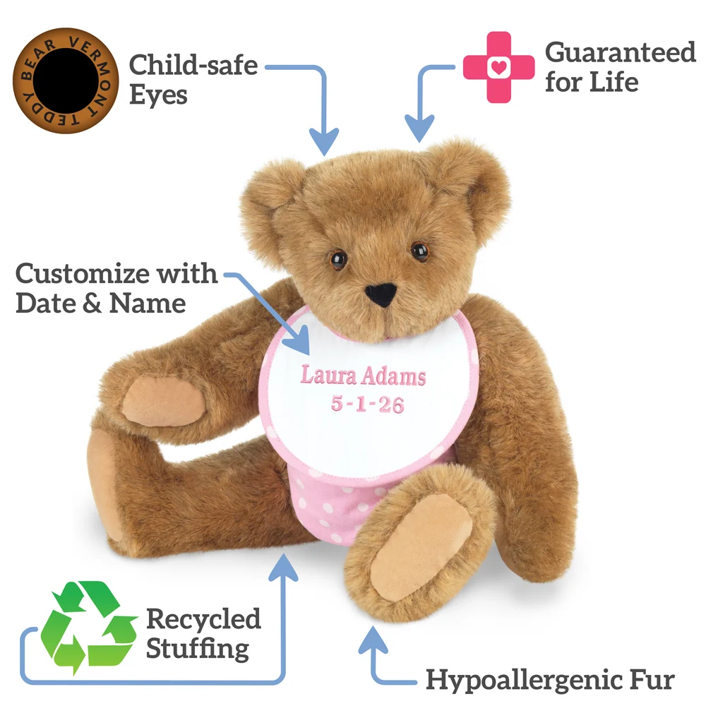 15 In. Baby Girl Bear - Image 2