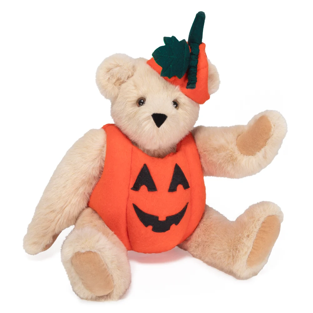 15 In. Halloween Hugs Pumpkin Bear - Image 7