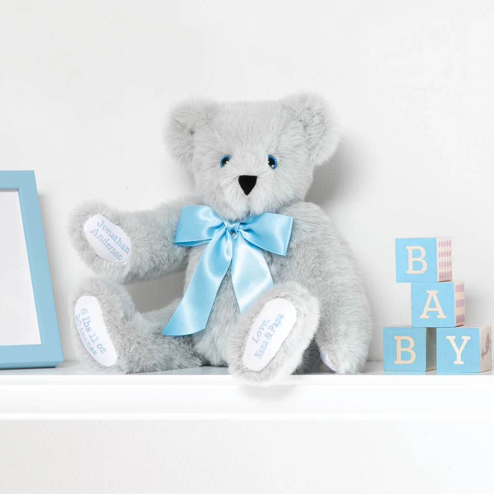 15 In. Premium Baby Boy Bear - Image 2