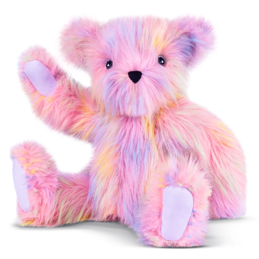 20 In. Love in Every Color Rainbow Bear - Image 2