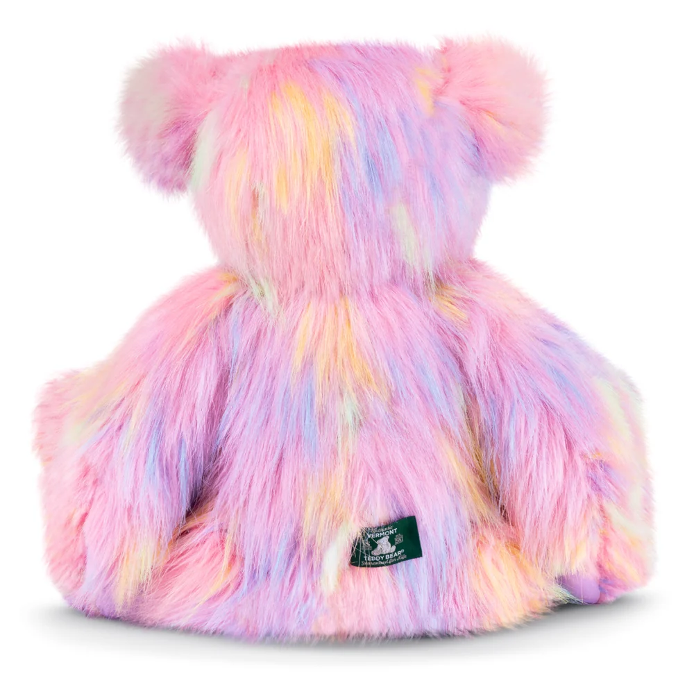 20 In. Love in Every Color Rainbow Bear - Image 4