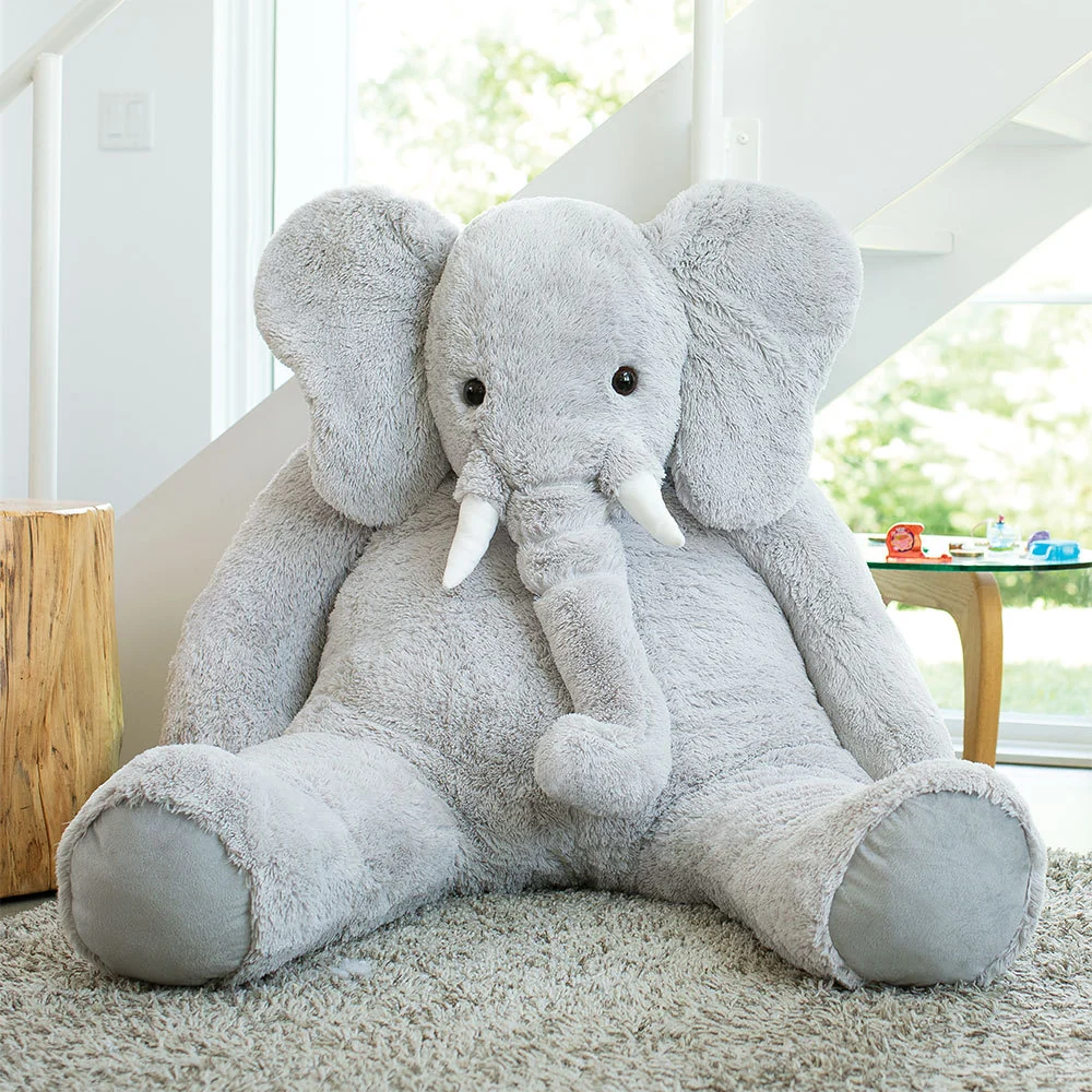 6 Ft. Giant Cuddle Elephant - Image 8