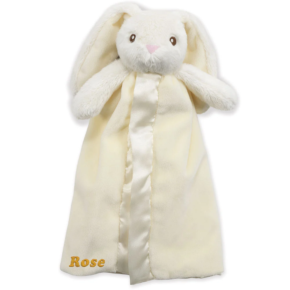 Baby Lovey Security Blanket. Bunny - Image 2