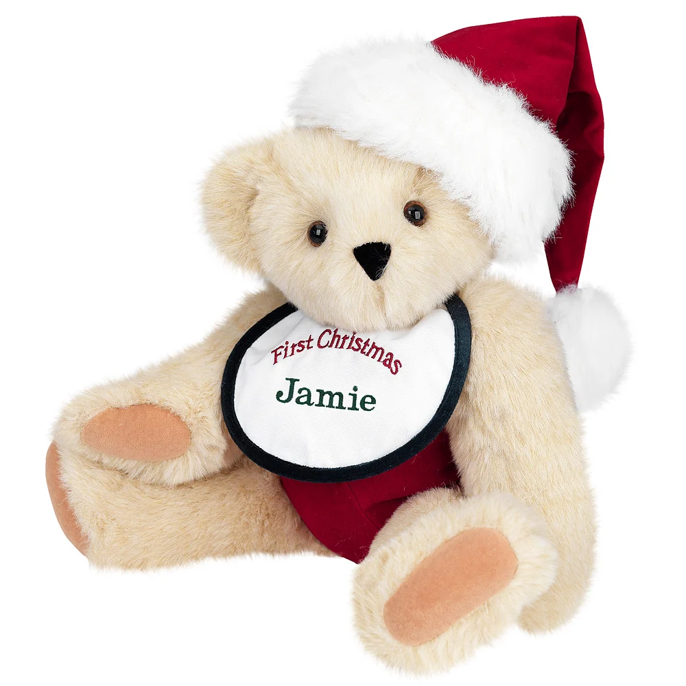 15 In. Baby's First Christmas Bear - Image 4