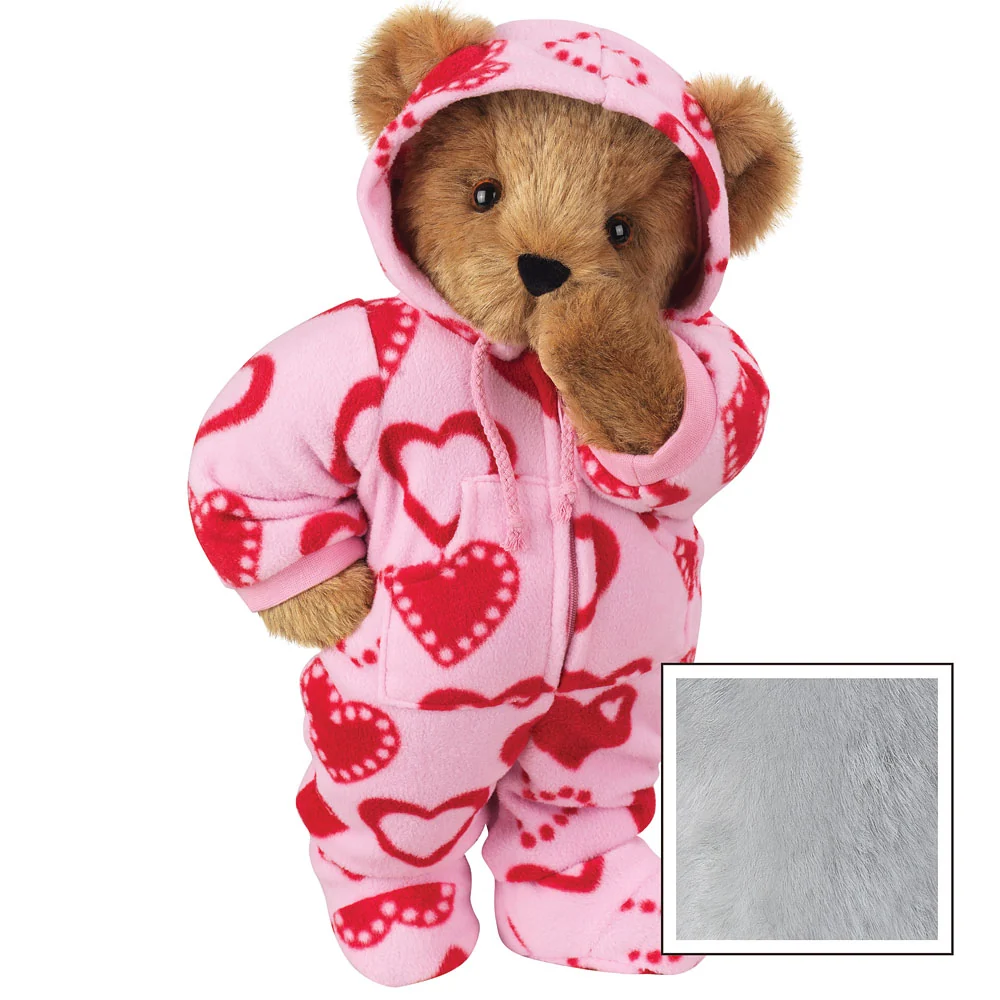 15 In. Hoodie-Footie Sweetheart Bear - Image 8