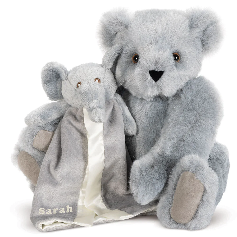 15 In. Cuddle Buddies Gift Set with Elephant Blanket - Image 3