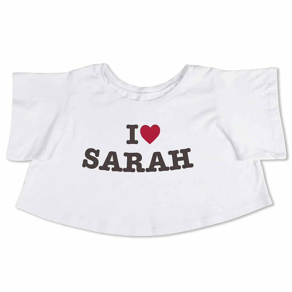 I Heart You T-Shirt for 18 In. to 20 In. Stuffed Animals