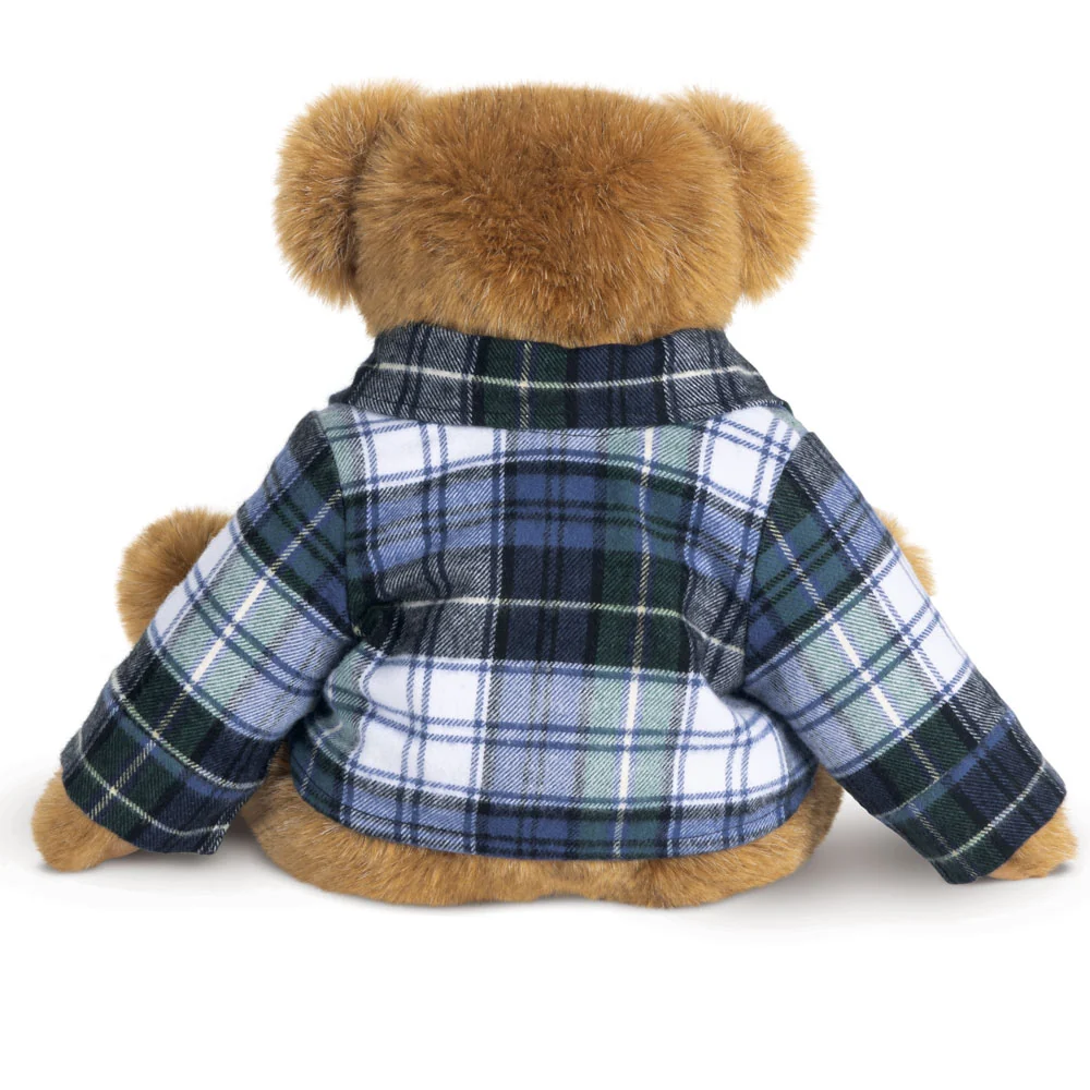 15 In. Vermont Flannel Bear. Campbell Plaid - Image 5